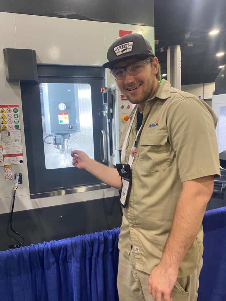 1-1st-in-nation-Arik-Edstrom-competing-in-CNC-5-Axis-Milling-Programmer-at-2023-SkillsUSA-Championships