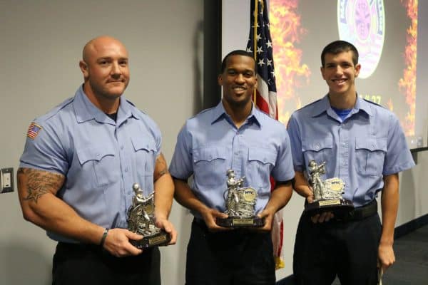 Six students win awards from MTC Fire Academy