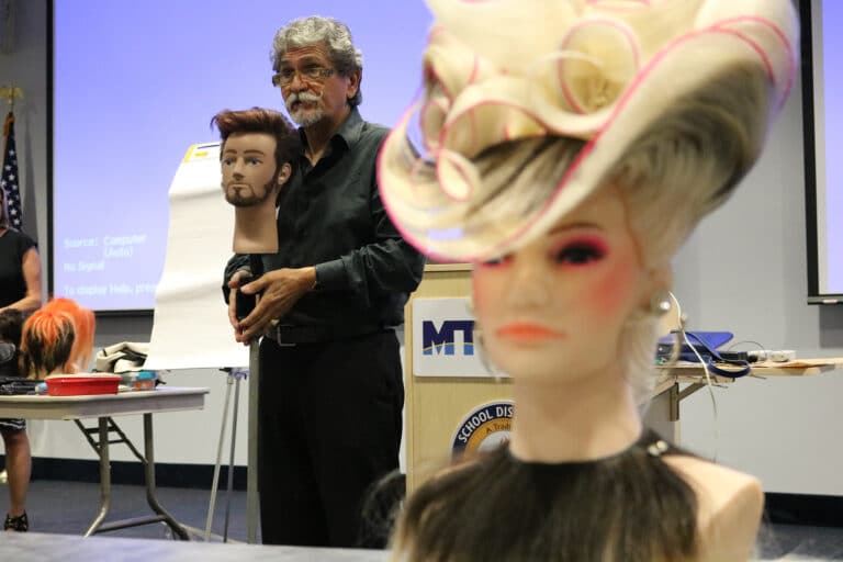 Renowned stylist inspires students