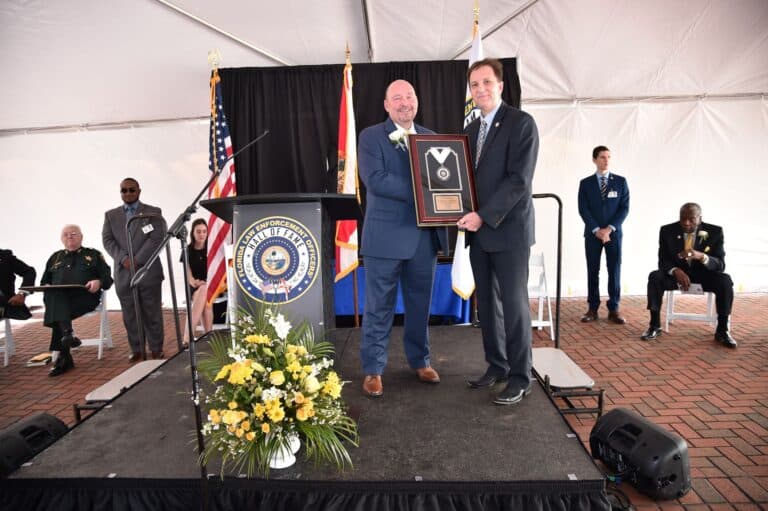Honor of a lifetime for MTC Law Enforcement Academy director