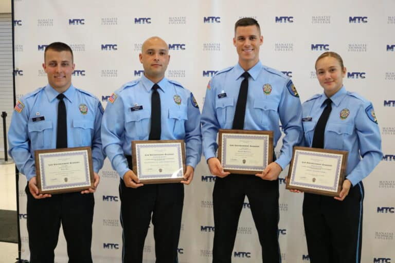 Manatee Technical College graduates law enforcement recruits