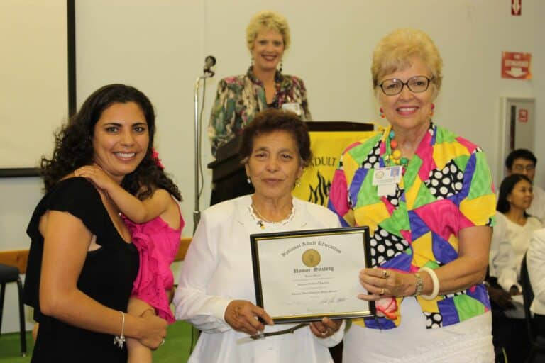 MTI inducted 25 into National Adult Education Honor Society
