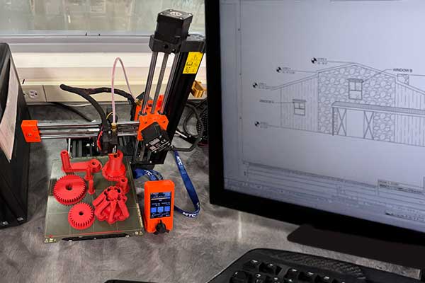 compyter-drawning and modeling-program