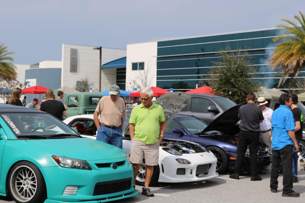 over 1,000 enjoyed the car show at MTC 2-18-17