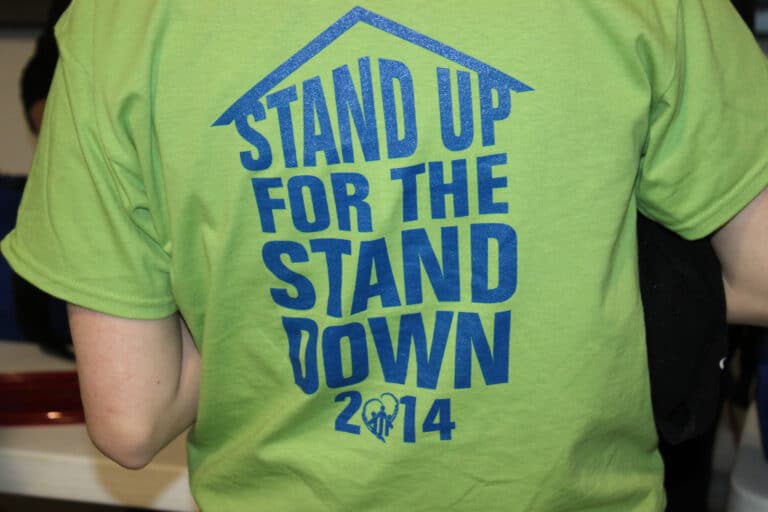 Students make a difference at Stand Down