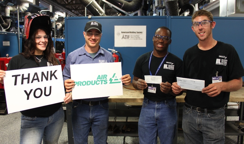 Manatee Tech Thanks Air Products