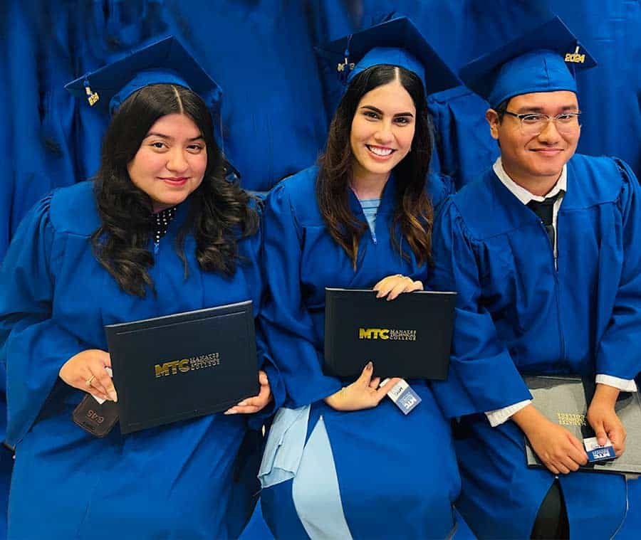 three-graduates